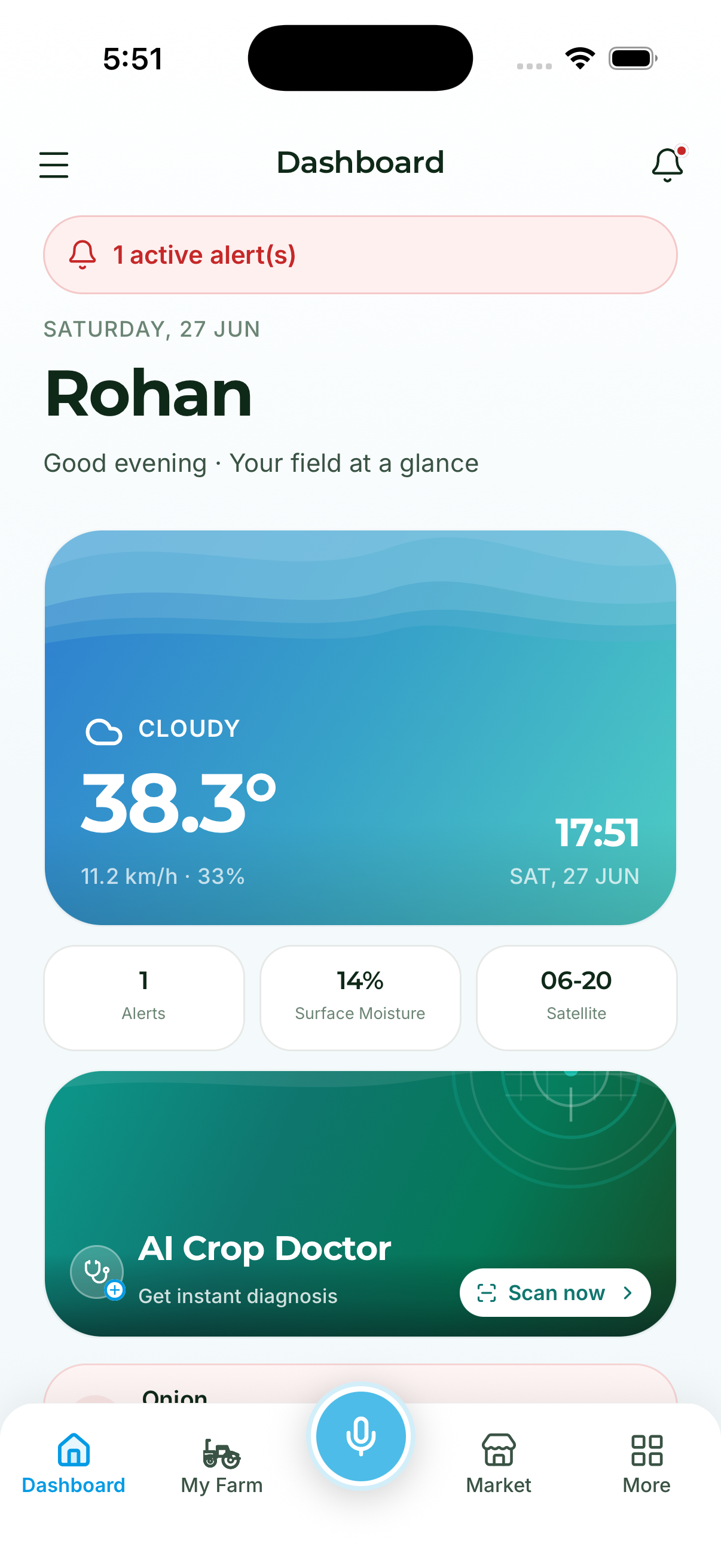 Climagrowth dashboard
